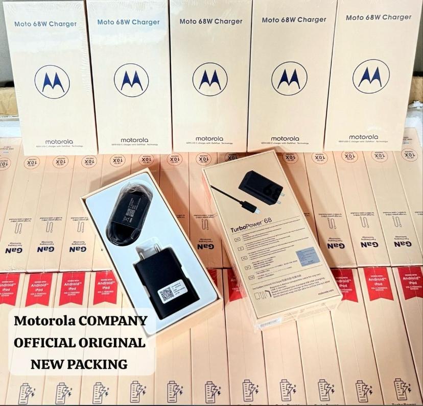 Motorola 68W FlashCharge Fast Charger - OG Super Fast Adapter