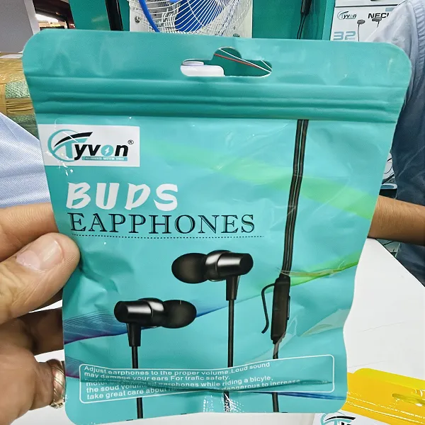 Tyron Wired Buds Earphones | Powerful Bass, Clear Sound & Comfortable Fit