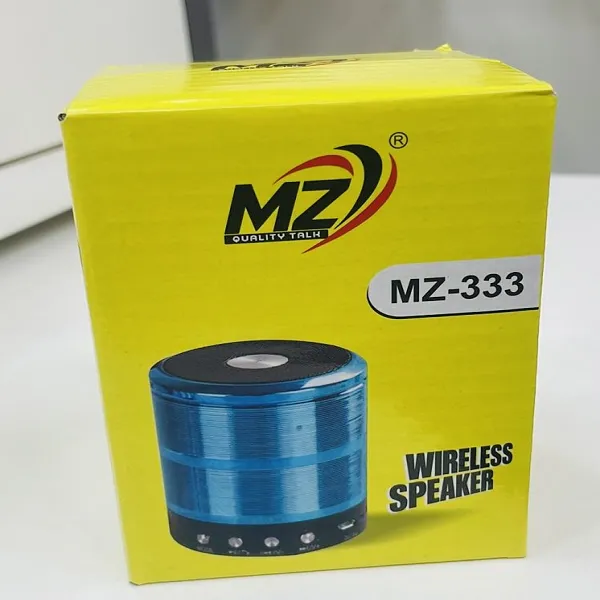 MZ-333 Portable Wireless Bluetooth Speaker with Powerful Sound