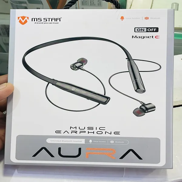 MS STAR AURA Bluetooth Neckband – The Ultimate Joy of Music